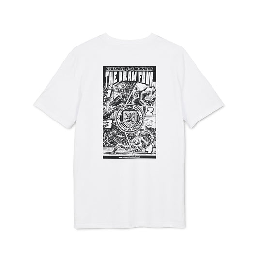 Scotland - The Braw Four Graphic Tee - White