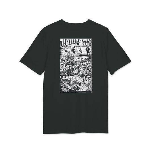 England - The Geordie Genius Graphic Tee - Black